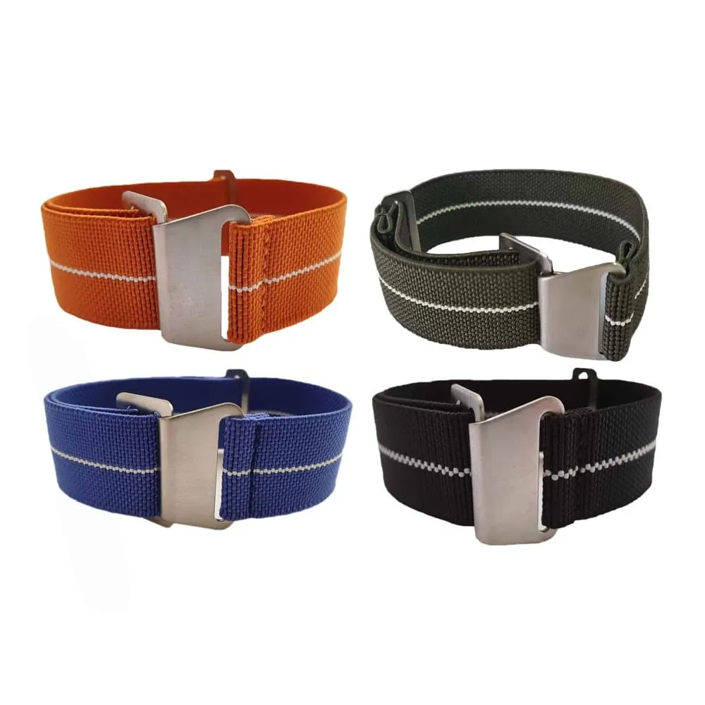 20mm Paratrooper watch straps - Blue