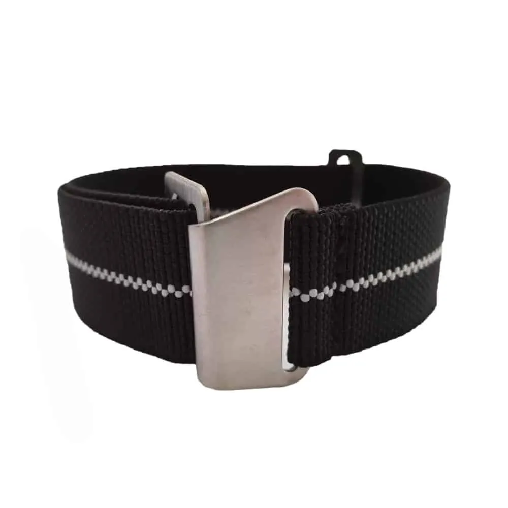 24mm Paratrooper watch straps - Black