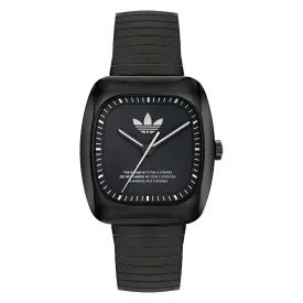 Adidas Originals Retro Wave One Unisex Black 37 mm Dial Analog Watch - AOSY24026