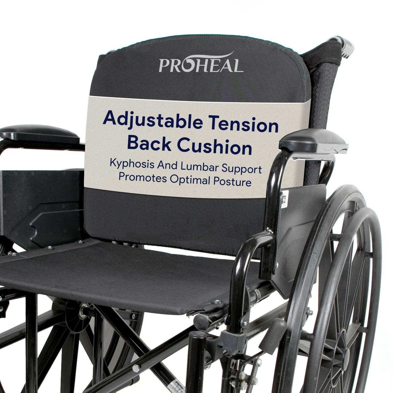 Adjustable Tension Back Cushion - Kyphosis Pain Relief