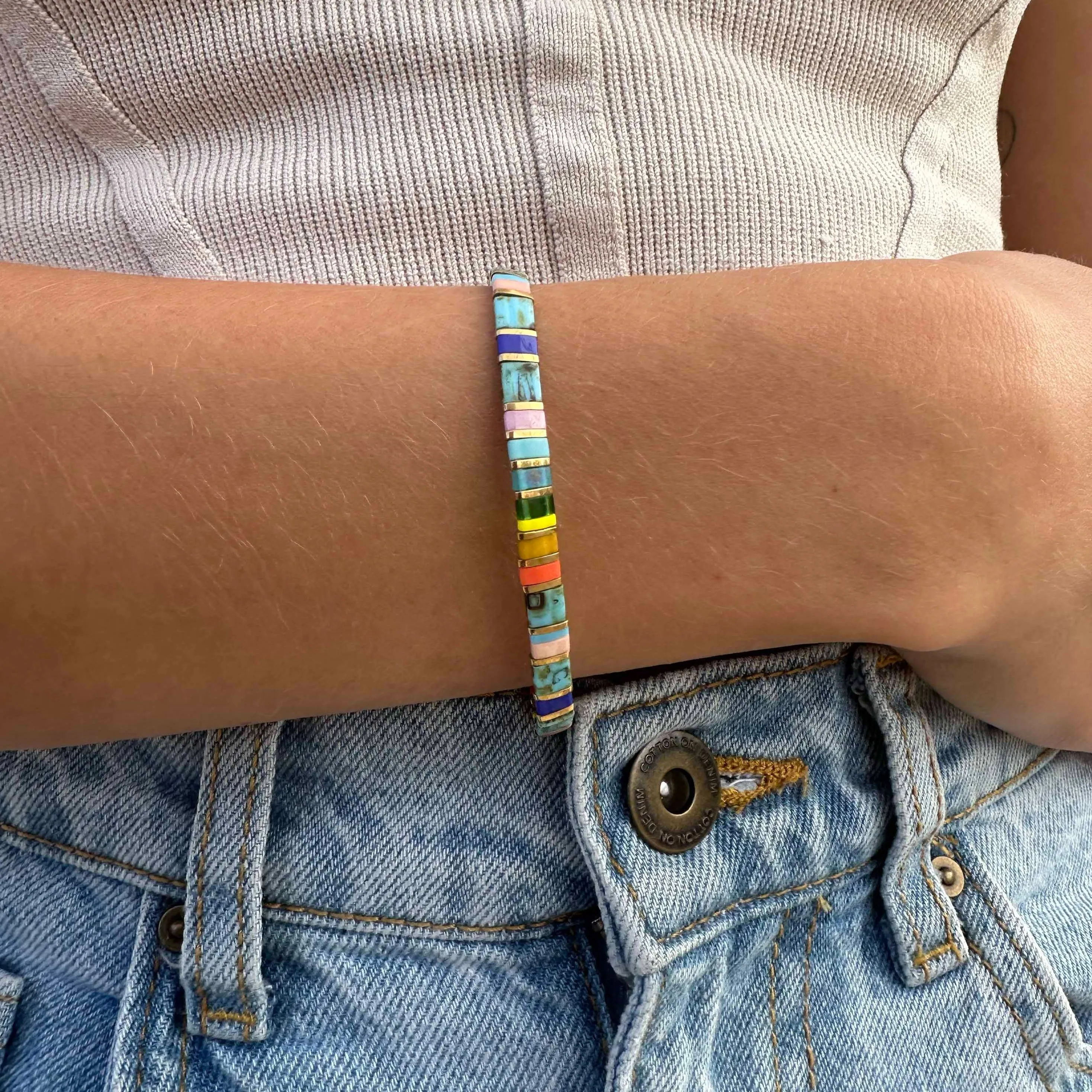 Aloha - stackable stretch bracelet