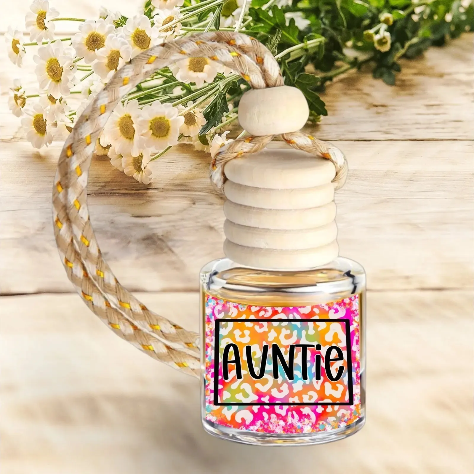 AUNTIE Pink Ice Scent Car Home Fragrance Diffuser Car Air Freshener Long Lasting Smell Oil Aroma