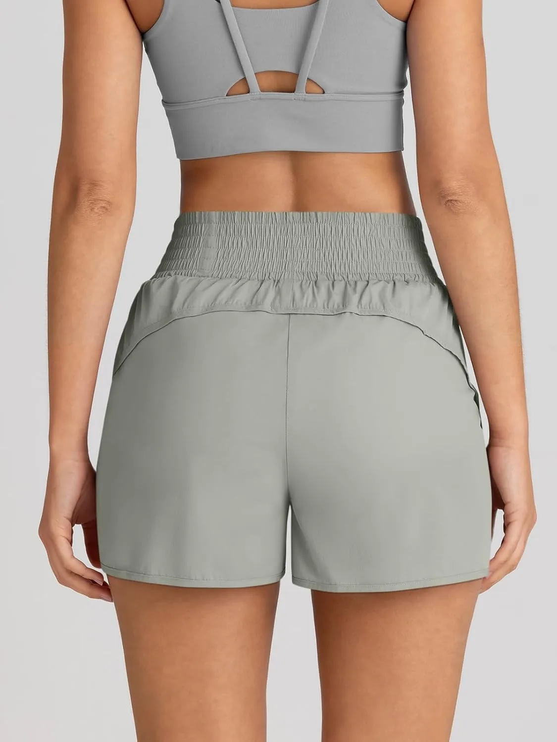AUTOMET Womens Athletic Shorts High Waisted Running Pants Gym Workout Casual Sport Clothes with Pockets 2025