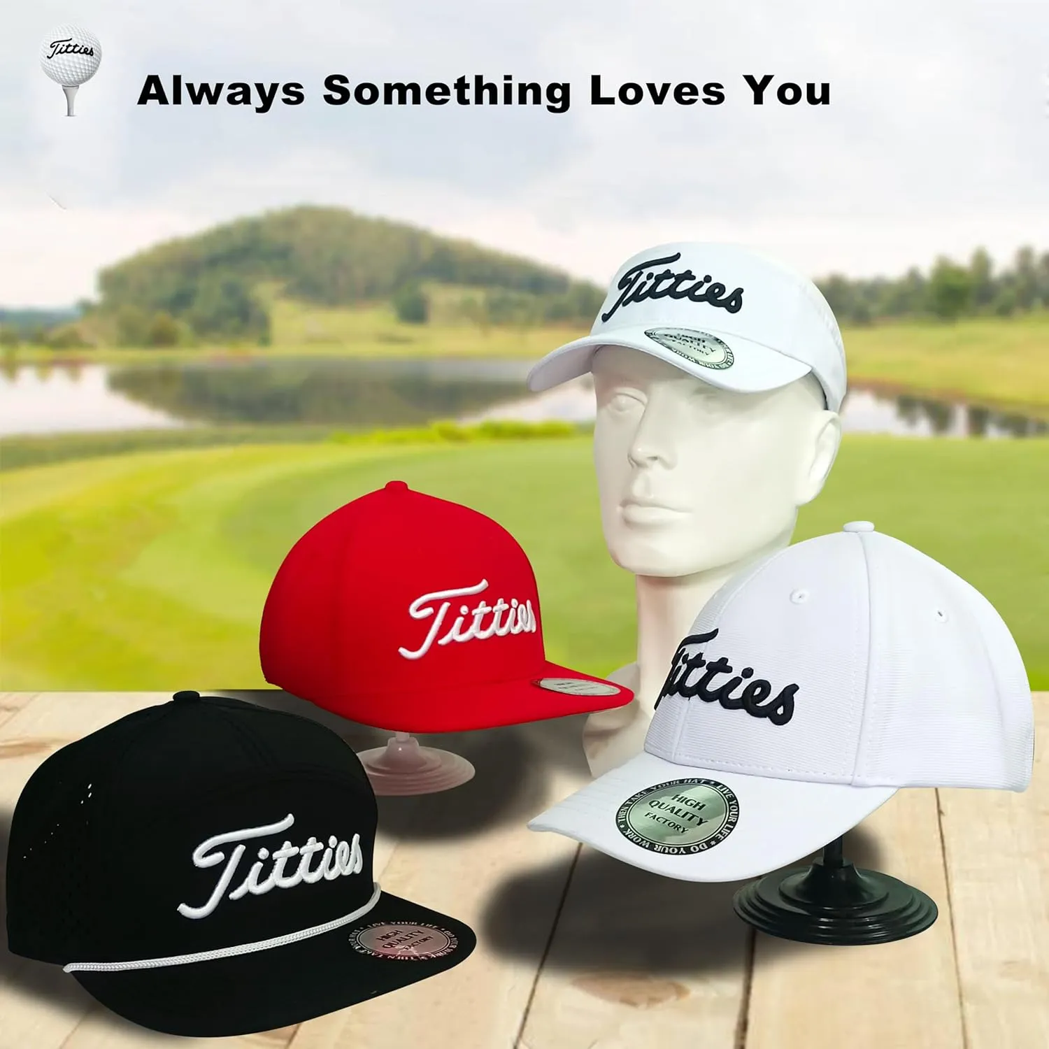 Bamveio Funny Golf Visors Hats for Men Women,Golf Gifts for Adults Humor