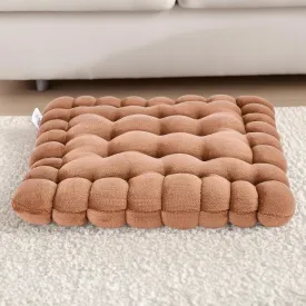 Biscuit Cushion - Biscuit-Shaped Floor Cushions - Yoga Biscuit Pillow