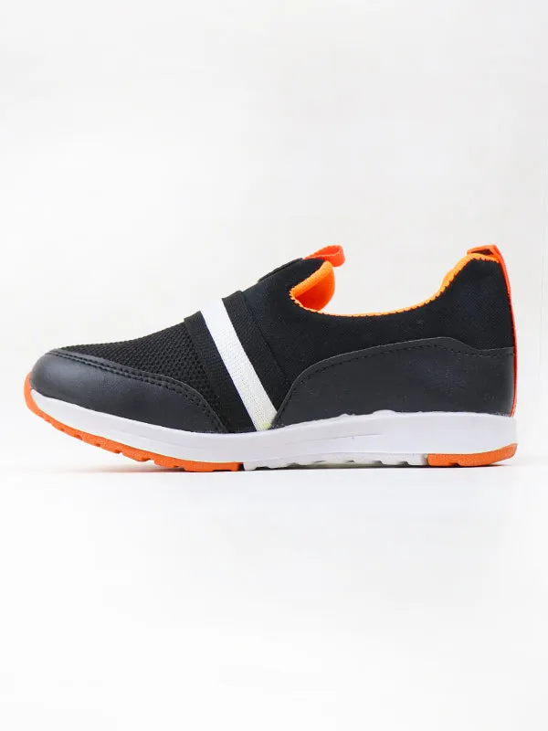 BJ08 Boys Shoes 8Yr - 17Yrs Black