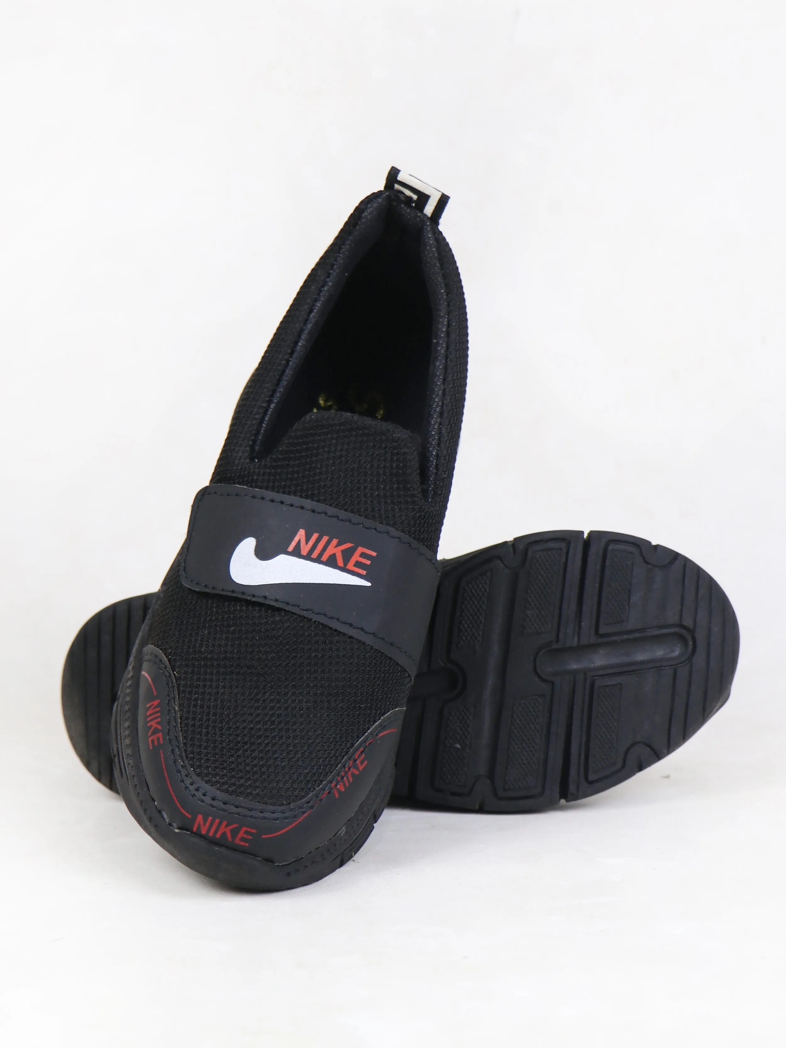 BJ16 Boys Shoes 8Yrs - 17Yrs NK Black