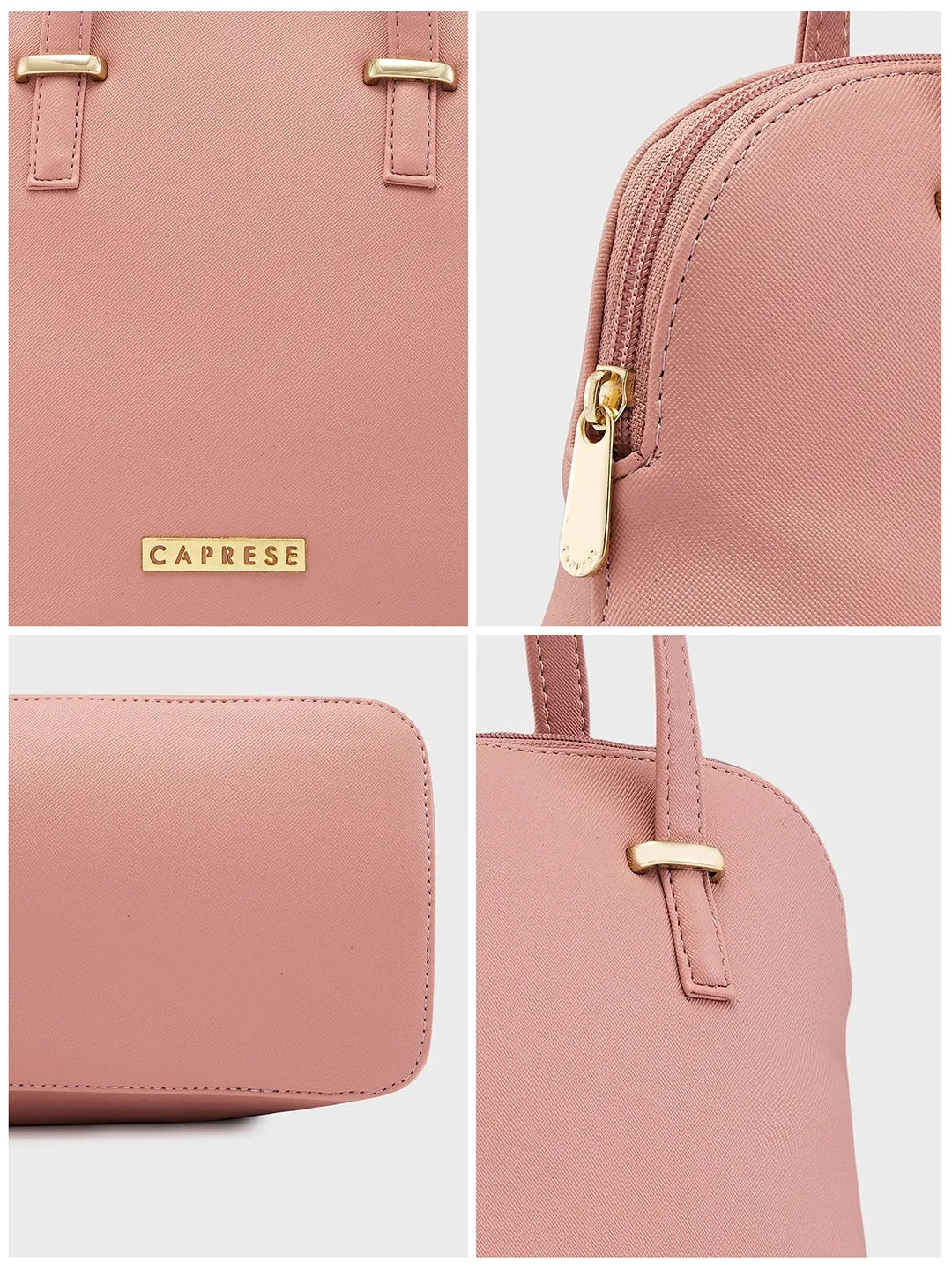 Caprese Afra Satchel Small Blush