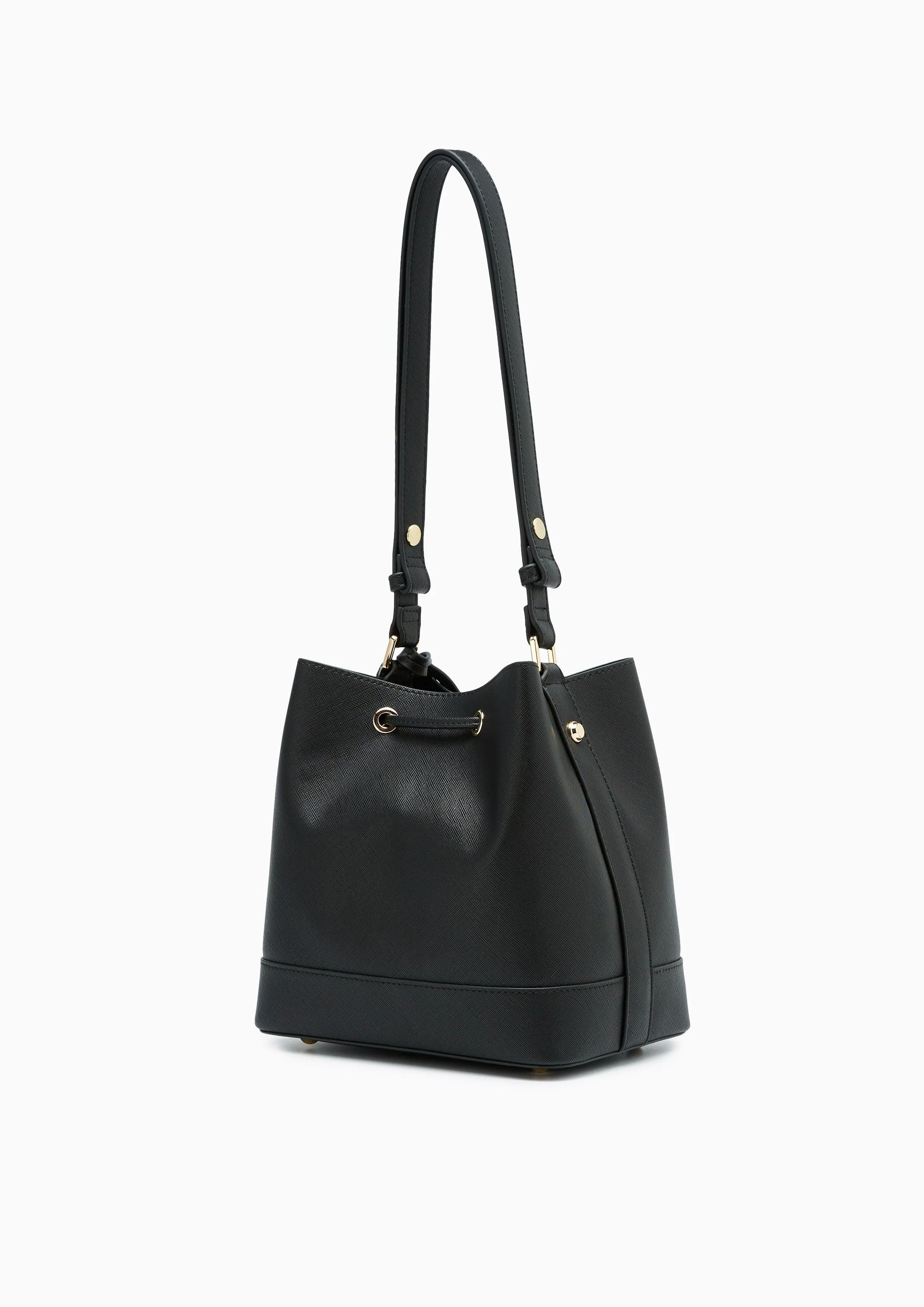 Carina Re-Edition Bucket Bag M Black