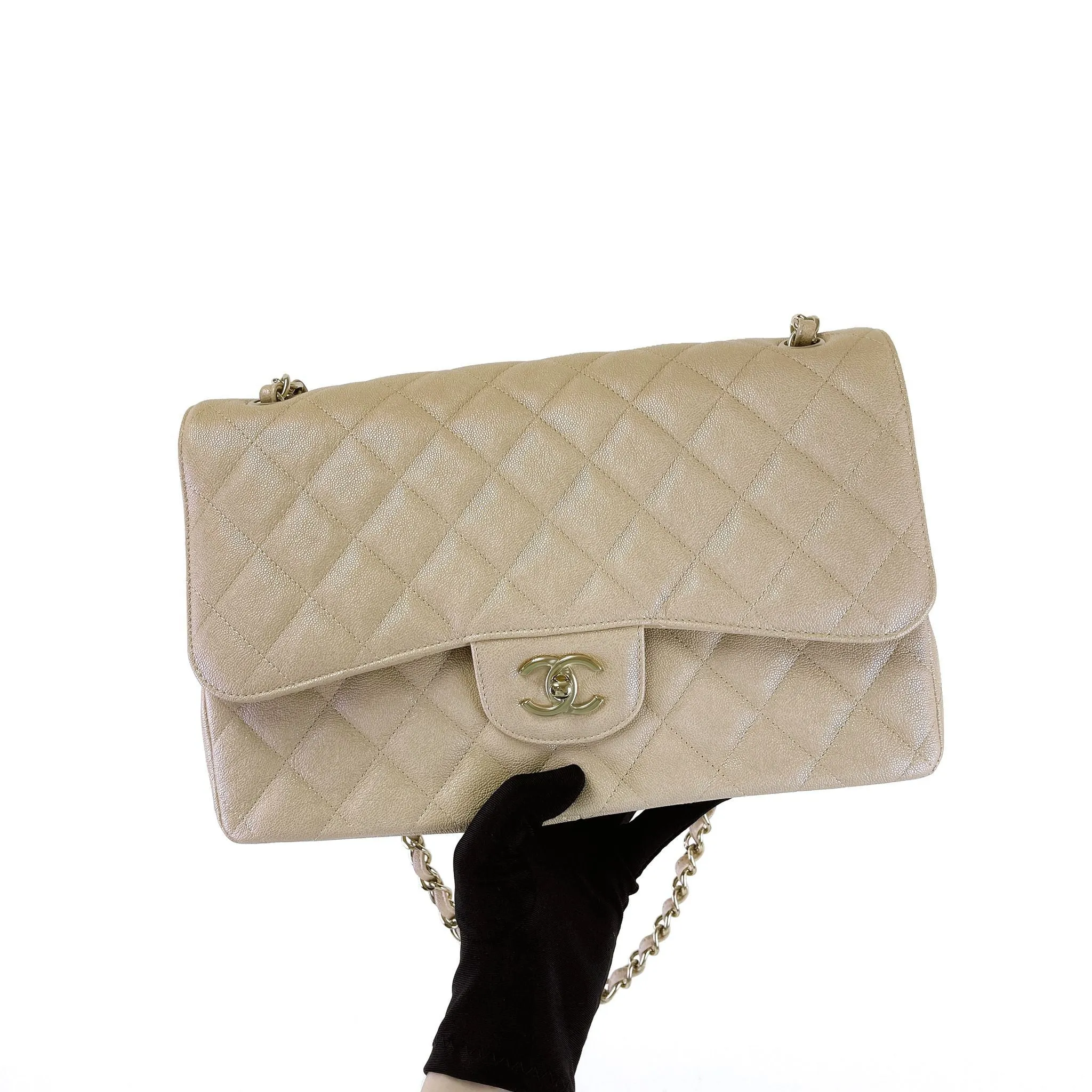 Chanel Timeless Classic Jumbo Double Flap