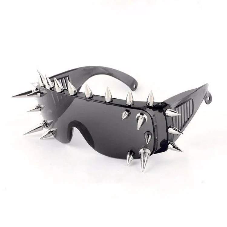 Cool Punk Gothic Sunglasses, Fashionable Statement Piece For Women