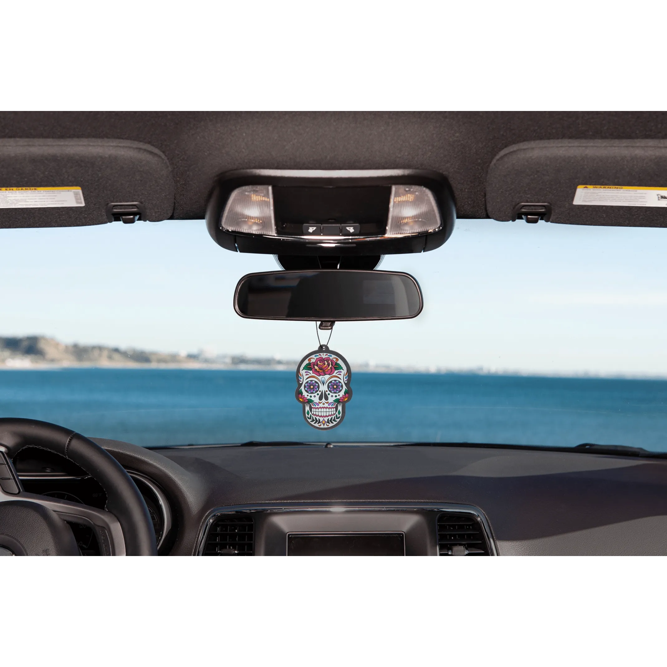 Day Of The Dead Calavera Sugar Skull Air Freshener