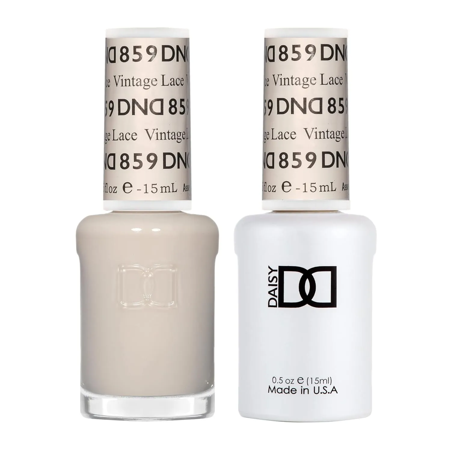 DND Gel Polish Set, Sheer Collection, UV/LED GelPolish and Air Dry Nail Lacquer, Matching Chip-Free Polish Duo, 0.5 Fl Oz Each