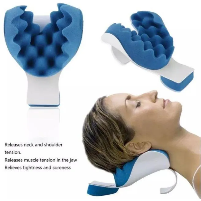 Ergonomically Designed Neck Shoulder Relaxer Tension Relieving Neck Support