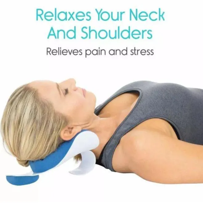 Ergonomically Designed Neck Shoulder Relaxer Tension Relieving Neck Support