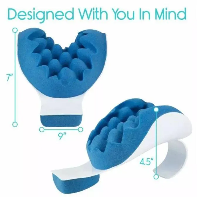 Ergonomically Designed Neck Shoulder Relaxer Tension Relieving Neck Support