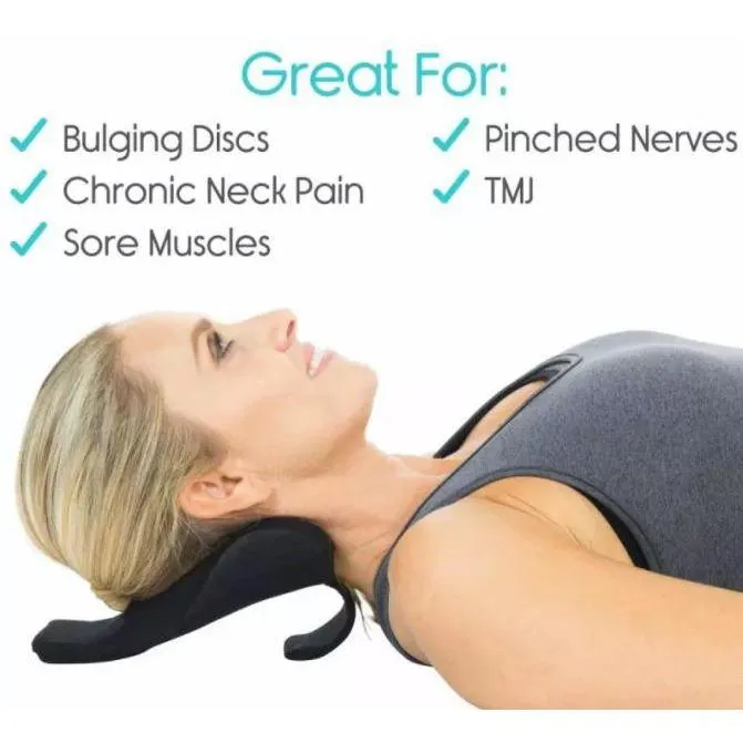 Ergonomically Designed Neck Shoulder Relaxer Tension Relieving Neck Support