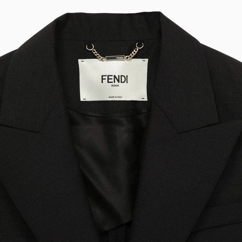 FENDI Chic Mohair and Wool Vest