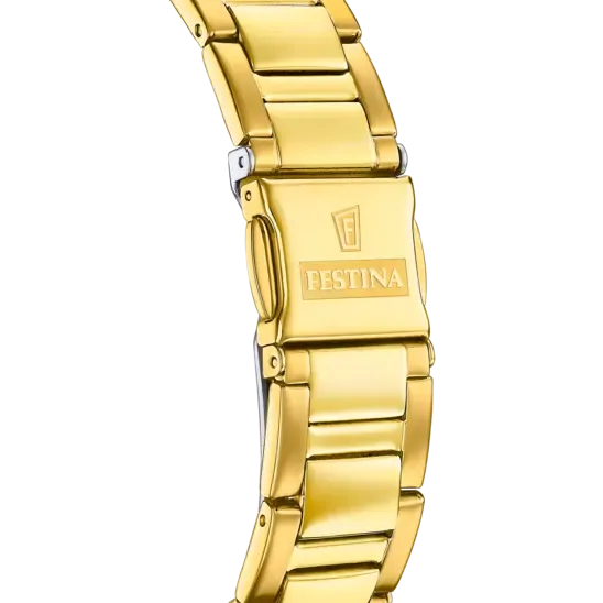 Festina Black Dial Stainless Steel Strap Women's Watch F20609/3