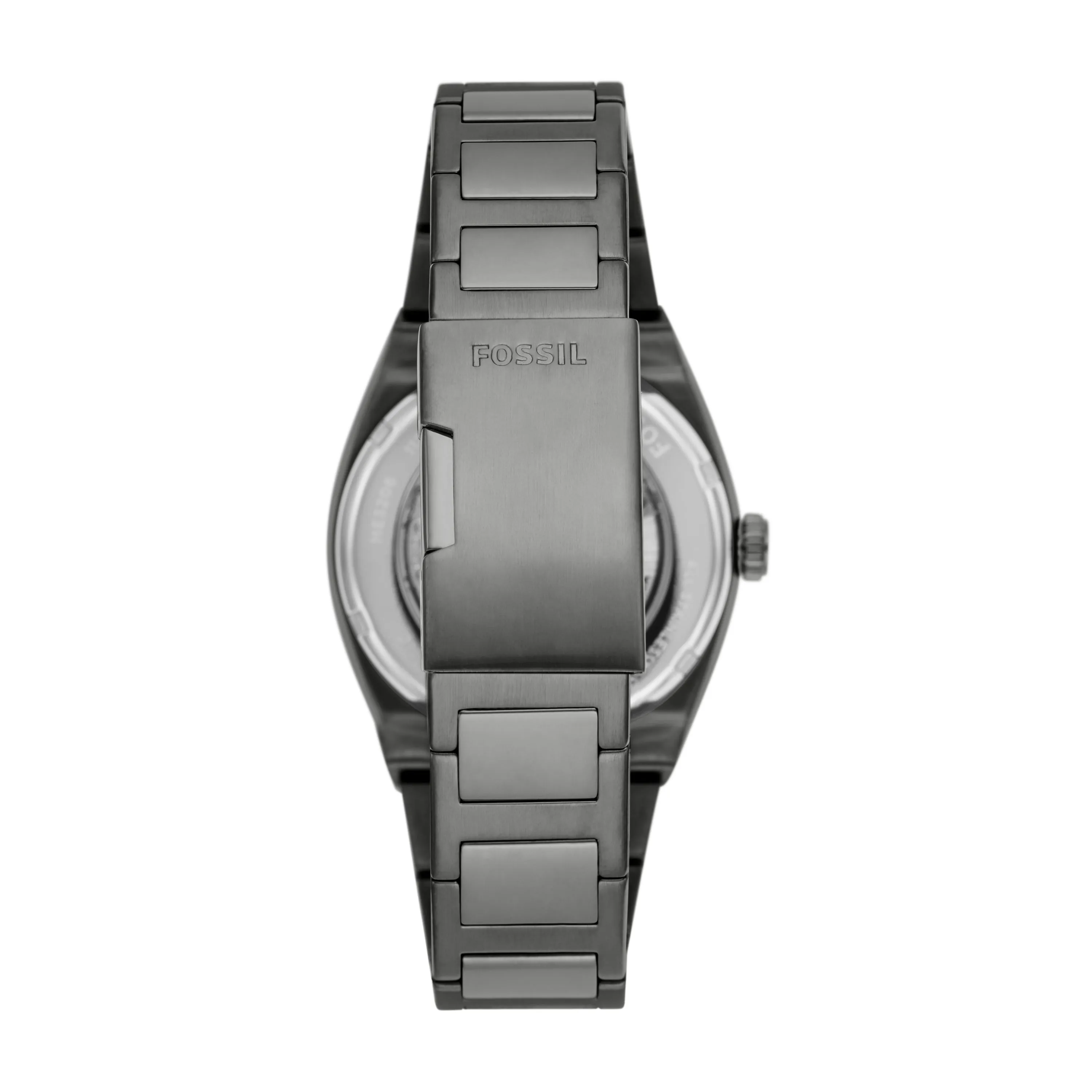 Fossil Everett Automatic Black Dial Mens Watch ME3206