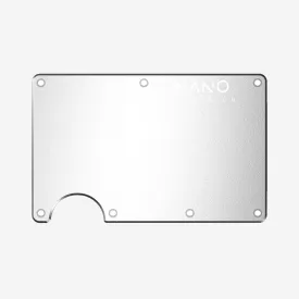 Front & Back Wallet Cover Plates (Ghost Silver)
