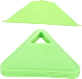 GALPADA 12pcs Soccer Training Cones Round Obstacle Discs Portable Agility Cones for Football Outdoor Sports Equipment Bright Color and