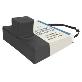 Gel Wedge & Pommel Wheelchair Cushion