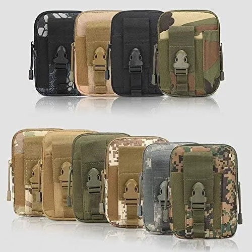 Hainan Mens Bag Accessories Belt Fanny Pack Waist Pouch Backpack Tactical Mini Army Green 