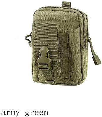 Hainan Mens Bag Accessories Belt Fanny Pack Waist Pouch Backpack Tactical Mini Army Green 