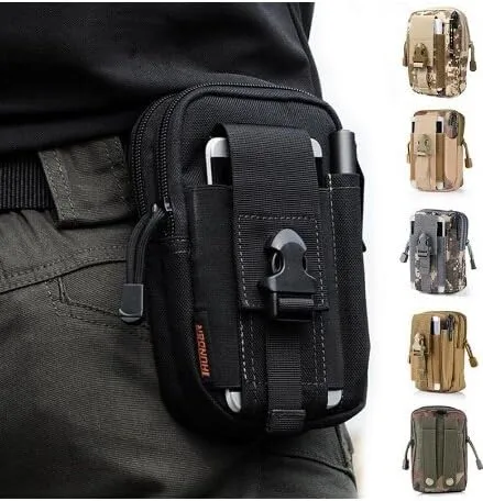 Hainan Mens Bag Accessories Belt Fanny Pack Waist Pouch Backpack Tactical Mini Army Green 
