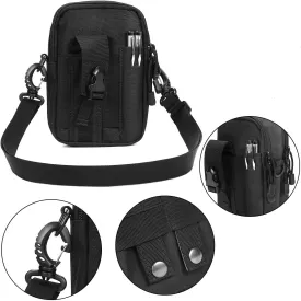 Hainan Mens Bag Accessories Belt Fanny Pack Waist Pouch Backpack Tactical Mini Black 