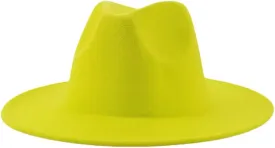 Hats for Women Luxury Fedora Hat Women Panama Solid Wide Brim Winter Men Hat Black White Formal Wedding Hat