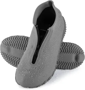 HTHOY&GOWY Shoe Covers Waterproof Silicone Rain Overshoes for Kids Men and Women