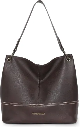 Montana West Purses for Women Hobo Shoulder Handbags with Zipper