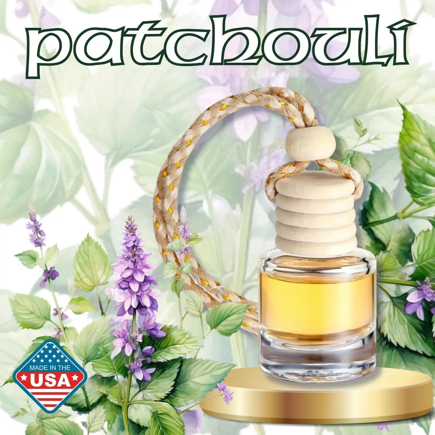 Patchouli Car Home Fragrance Diffuser Air Freshener