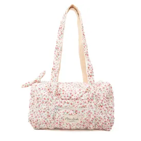Quilted Mini Duffel Bag - Peony