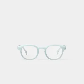 Reading Glasses  1 Square in Misty Blue Style C