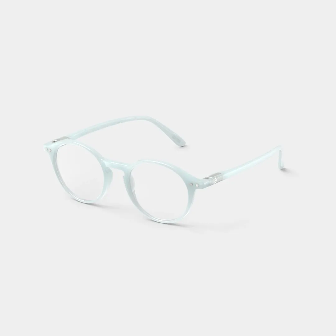 Reading Glasses  1.5 Round in Misty Blue Style D