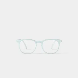 Reading Glasses  1.5 Trapezium in Misty Blue Style E
