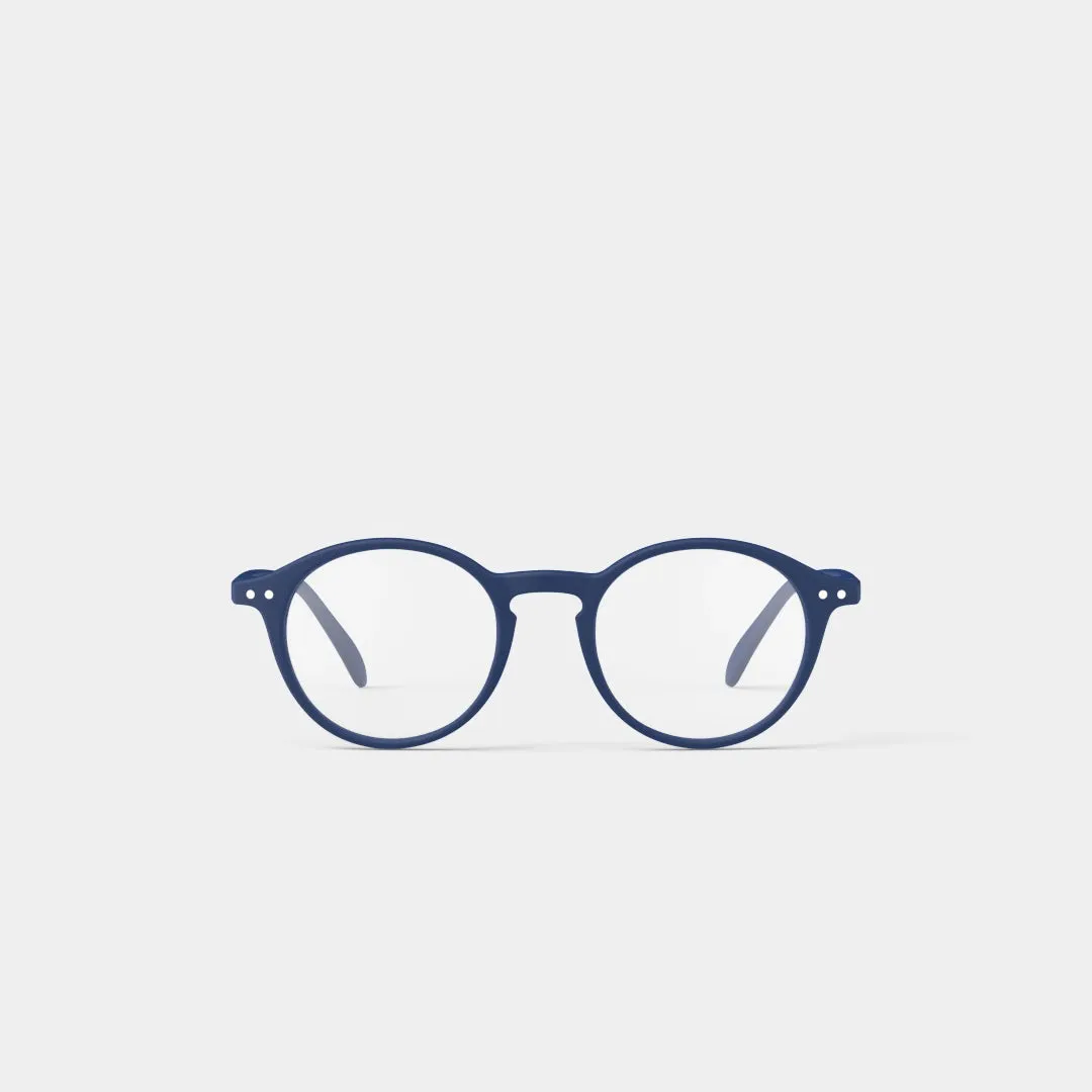 Reading Glasses  2 Round in Deep Blue Style D