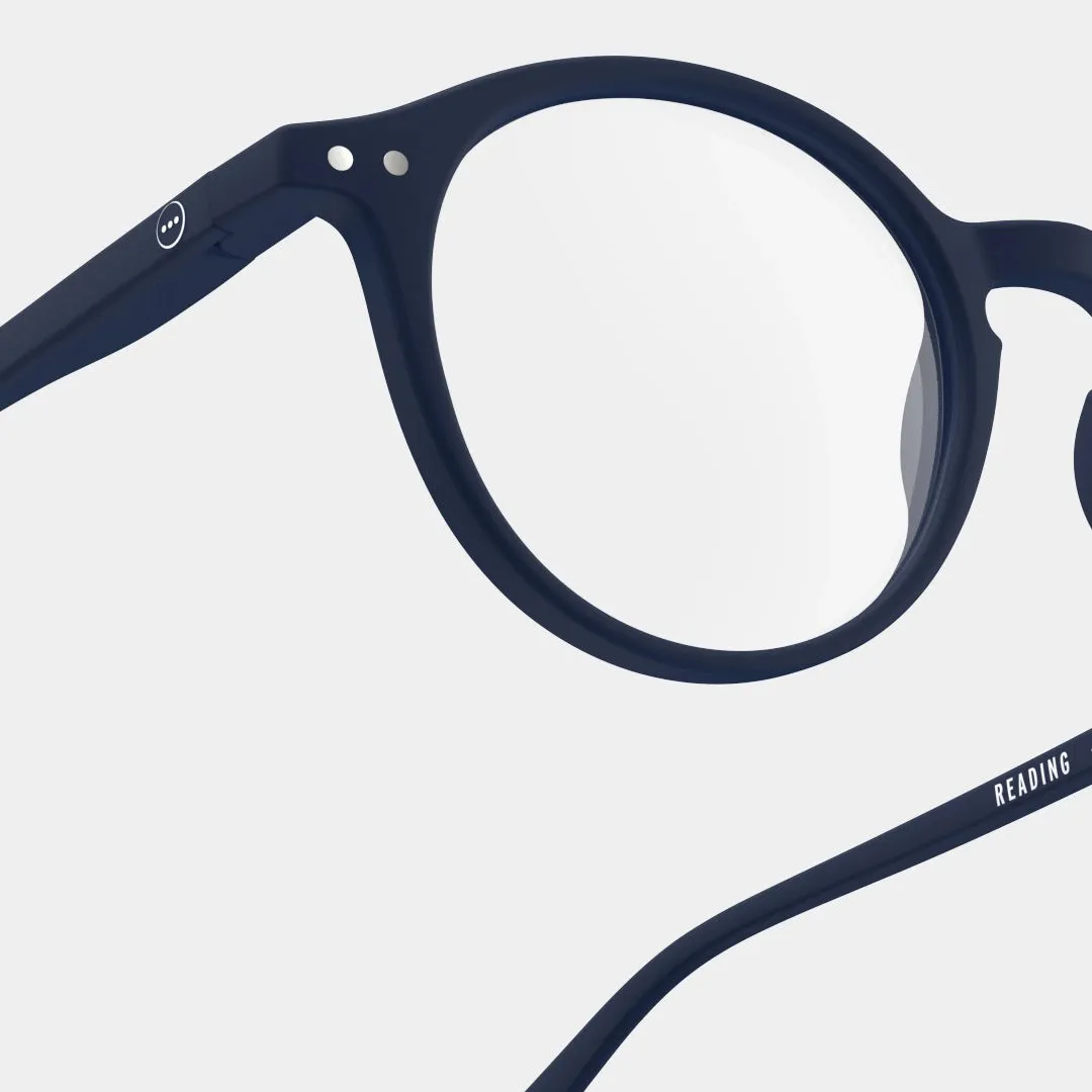 Reading Glasses  2 Round in Deep Blue Style D