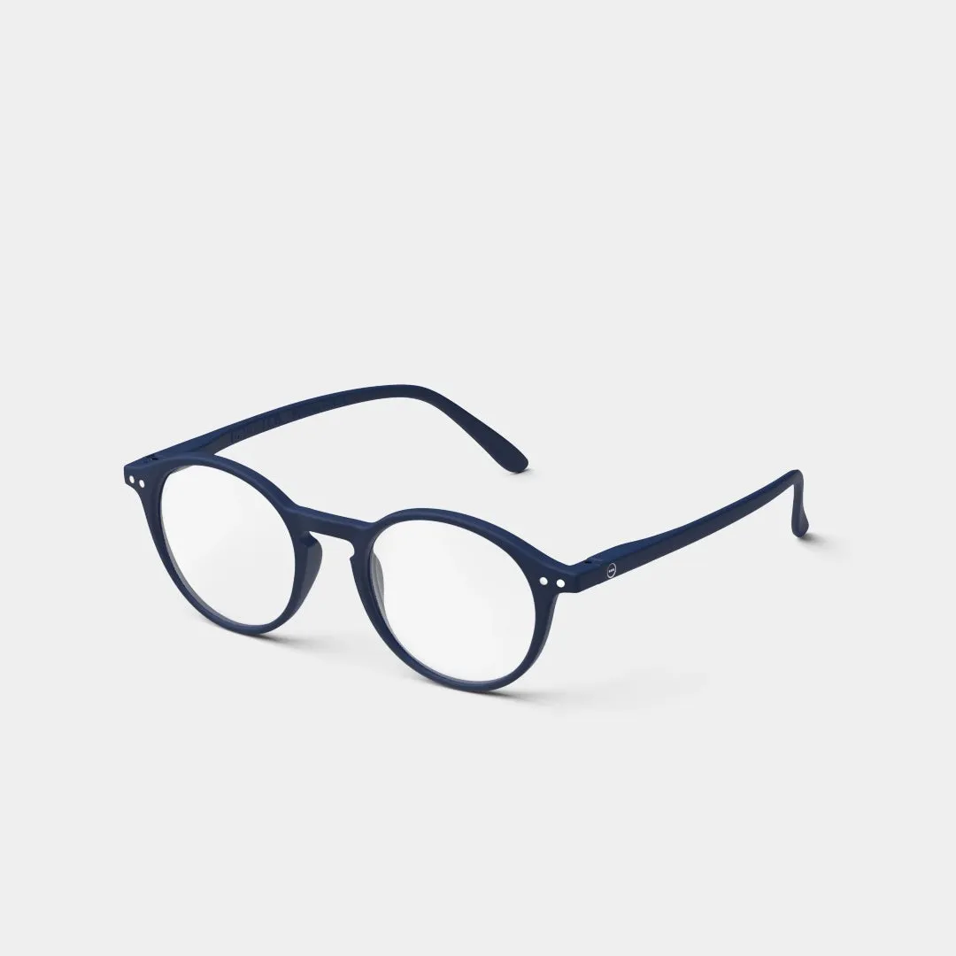 Reading Glasses  2 Round in Deep Blue Style D