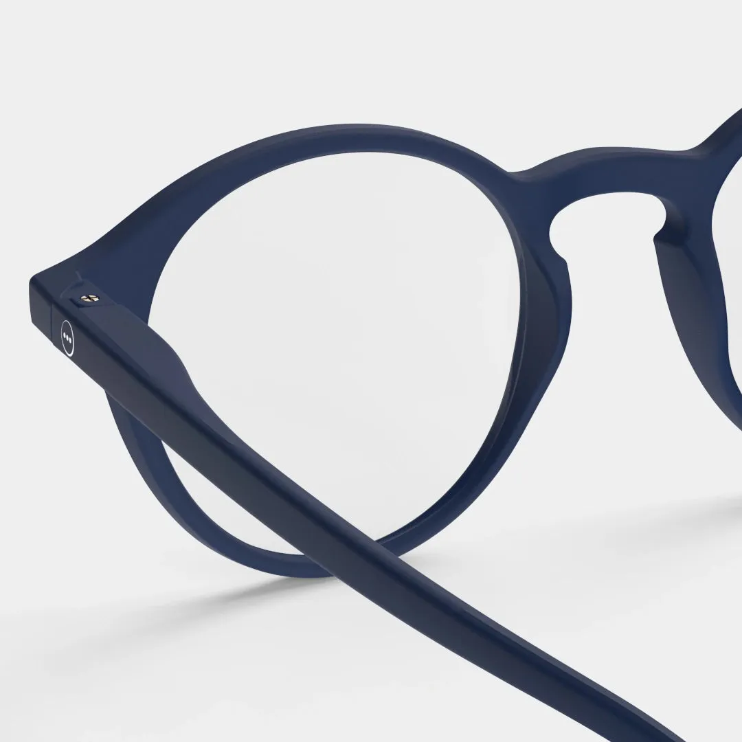 Reading Glasses  2 Round in Deep Blue Style D