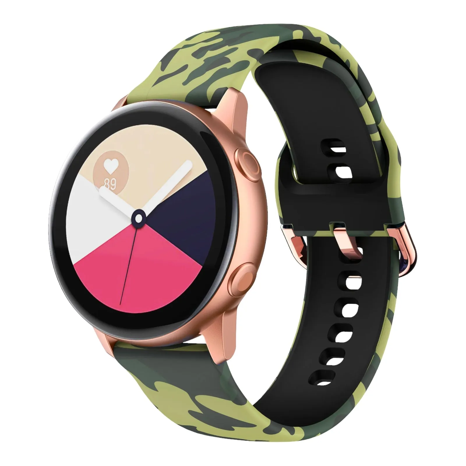 Silicone Pattern Watch Straps compatible with the Huawei Watch 2 Classic