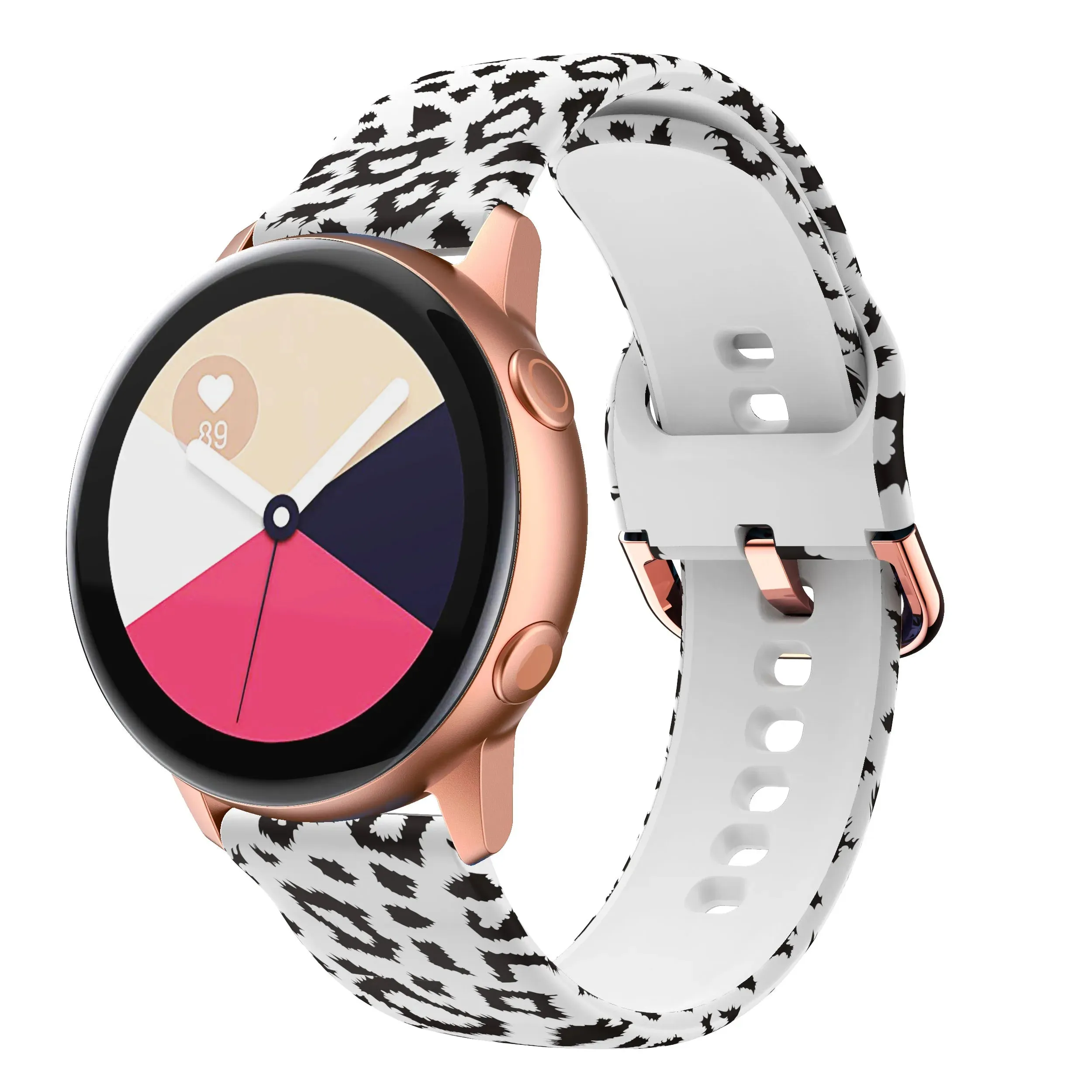Silicone Pattern Watch Straps compatible with the Huawei Watch 2 Classic