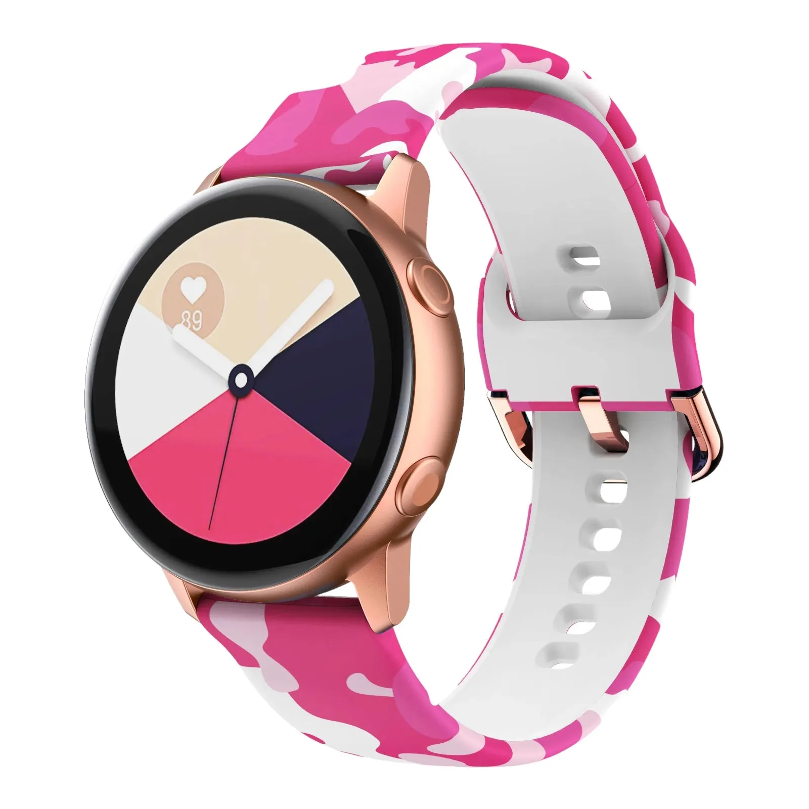 Silicone Pattern Watch Straps compatible with the Huawei Watch 2 Classic