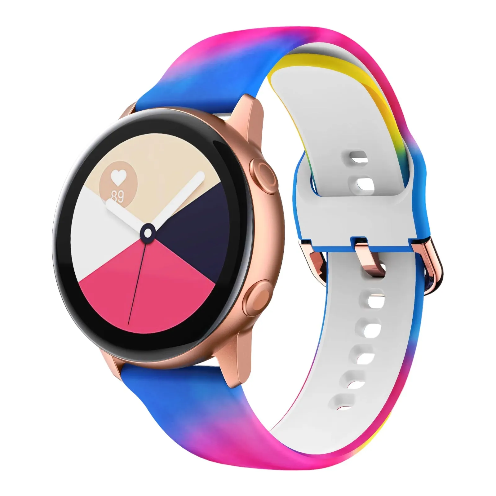Silicone Pattern Watch Straps compatible with the Huawei Watch 2 Classic