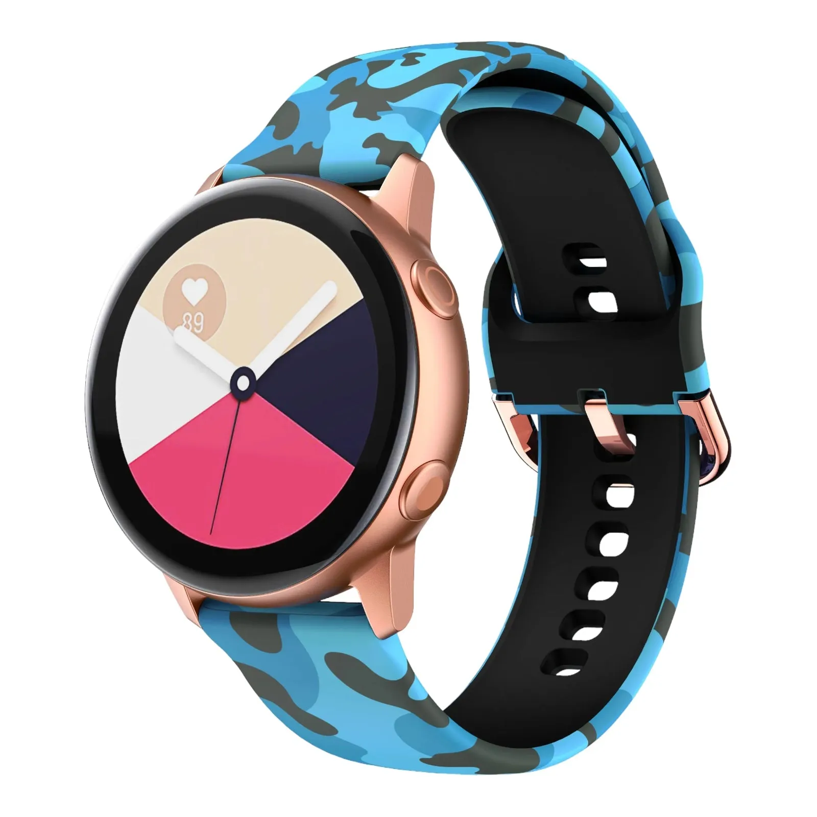 Silicone Pattern Watch Straps compatible with the Huawei Watch 2 Classic