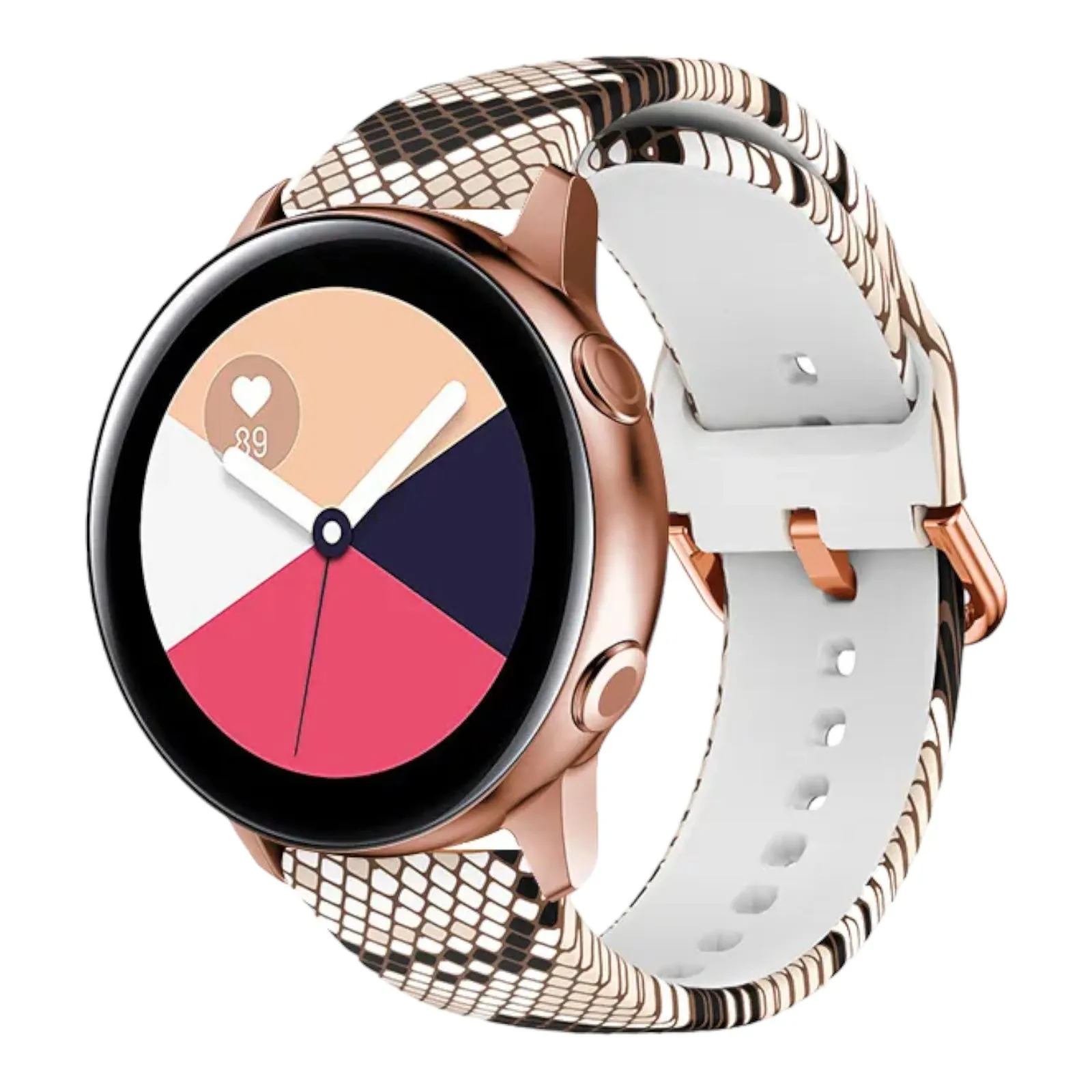 Silicone Pattern Watch Straps compatible with the Huawei Watch 2 Classic