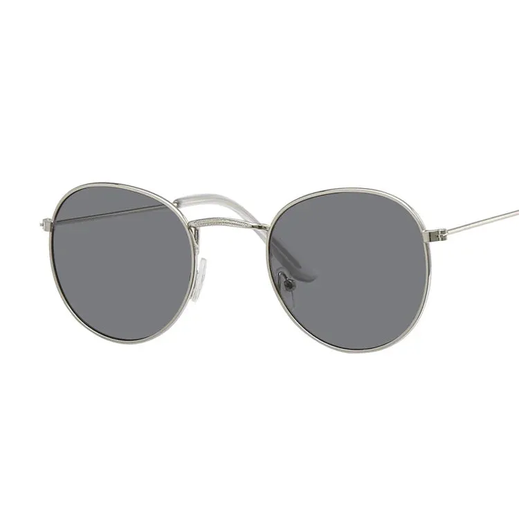 Small Retro Round Sunglasses Woman Vintage Sun Glasses